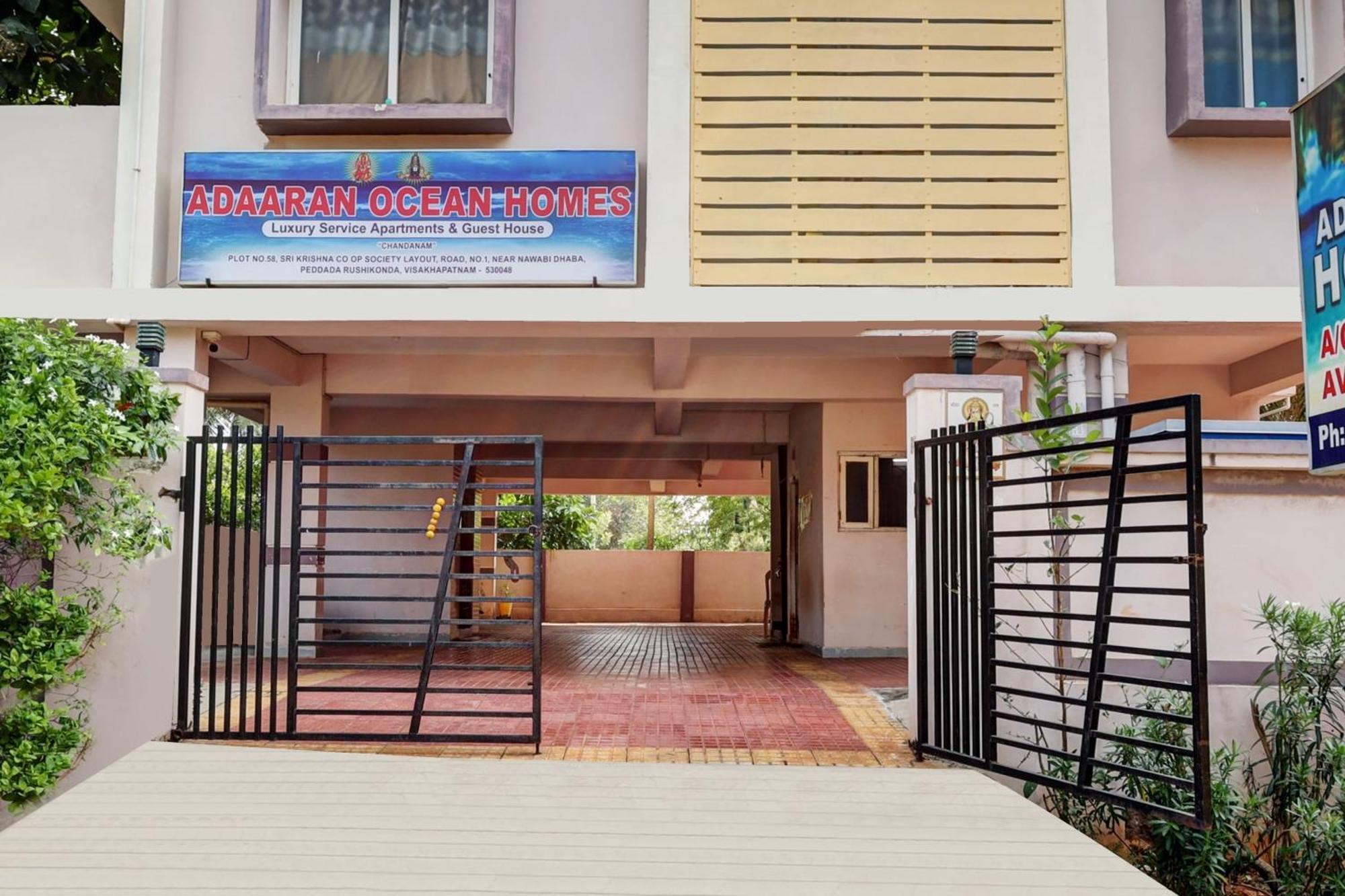 Hotel O Adaaran Ocean Homes Visakhapatnam Exterior foto